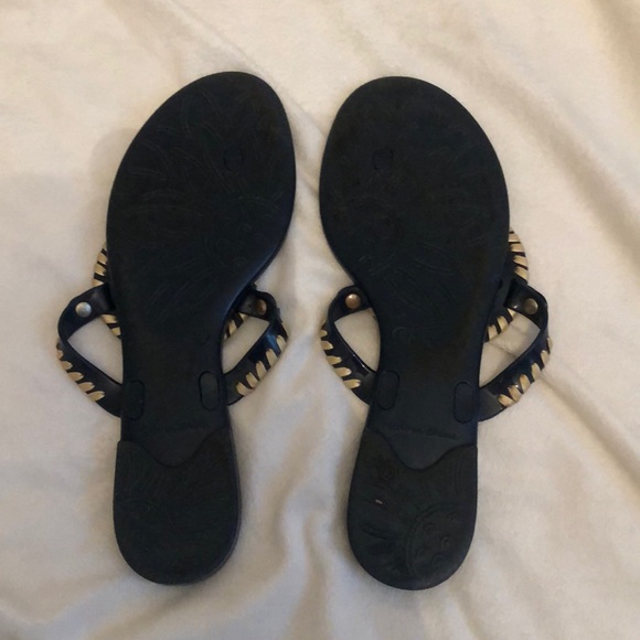 Navy and Gold Jack Rogers - Picture 2 of 3